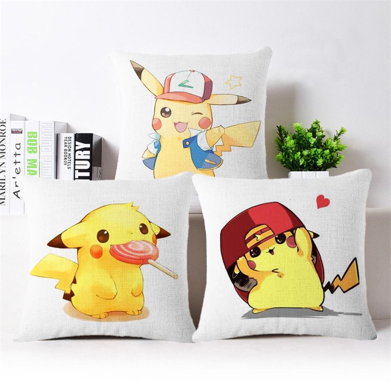 12 Style Pikachu Pillow Case Cover Poke Pillow Cases Sofa Cushion Pocket Monster Pillowcase Home Decor Best Gifts 12 Style Pikachu Pillow Case Cover Poke Pillow Cases Sofa Cushion Pocket Monster Pillowcase Home Decor Best Gifts