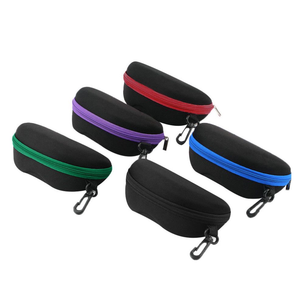 Sunglasses Lense Storage Organizer Holder Box Compression Eyeglass Case