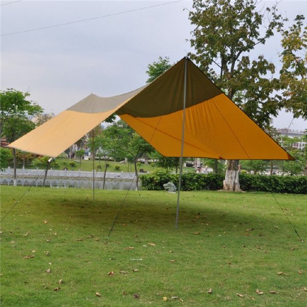 Outdoor Camping Tarp Tent Shelter Super Large Beach Picnic Garden Event Sun Shade Canopy Awning With Stand And Rope Camping Tents For Sale Backpacking Tents Outdoor Camping Tarp Tent Shelter Super Large Beach Picnic Garden Event Sun Shade Canopy Awning With Stand And Rope Camping Tents For Sale Backpacking Tents