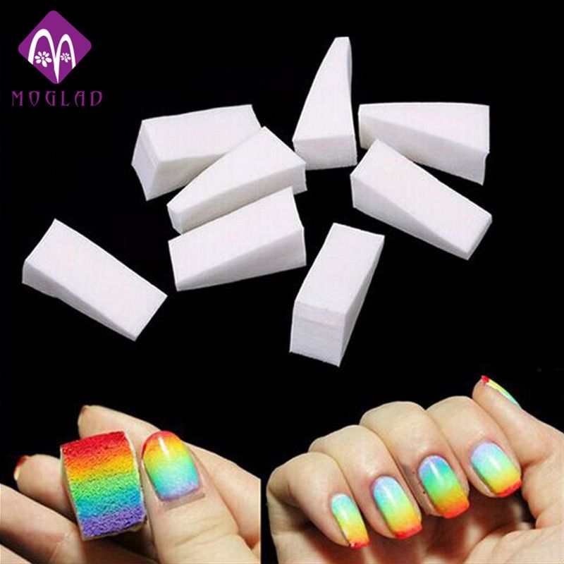 Wholesale New Gradient Nails Soft Sponge For Color Fade Natural