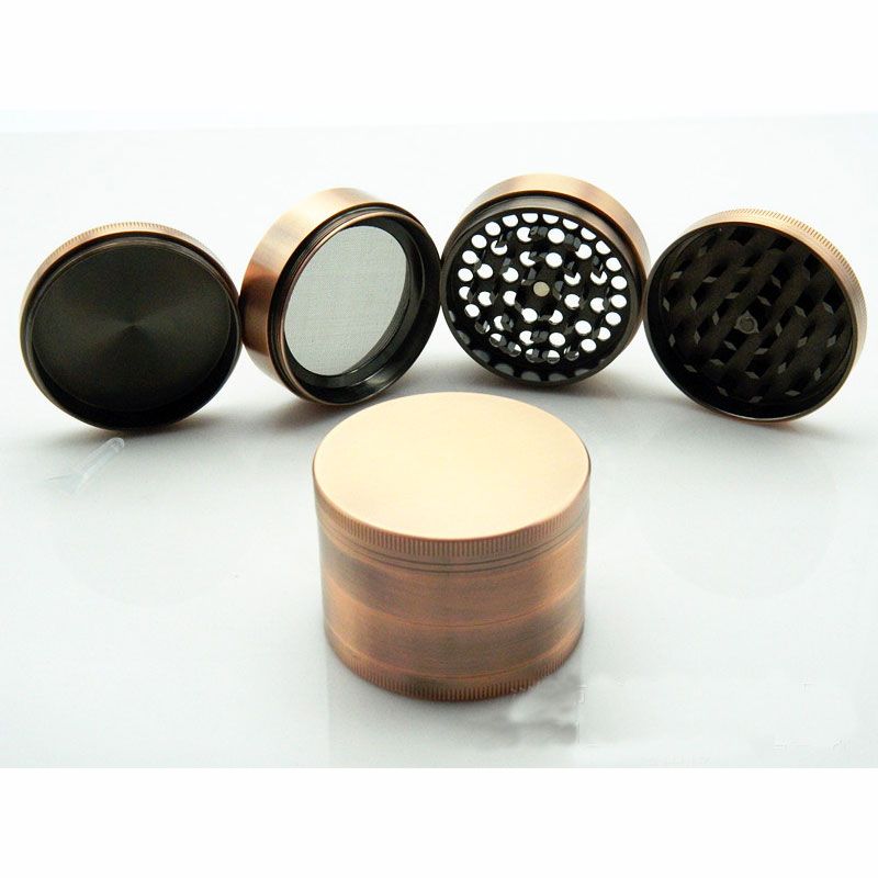 2020 100 Metal Tobacco Smoking Herb Grinders 55mm Aluminium Alloy