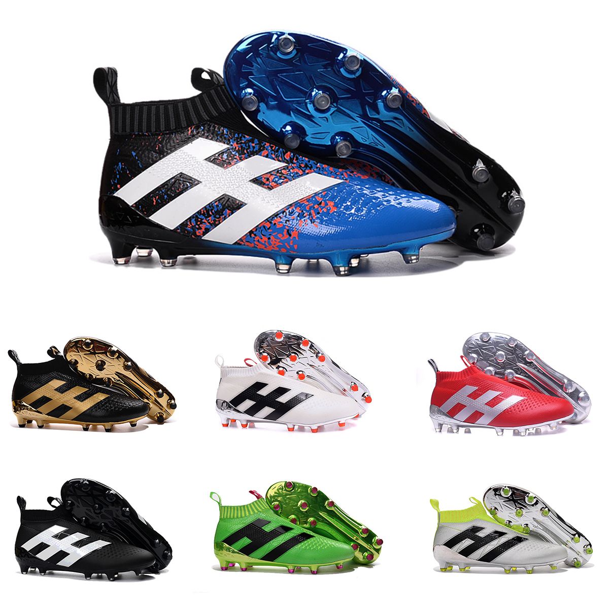 2020 2017 Cheap Discount Ace16+ Purecontrol FG/AG Mens Soccer Cleats