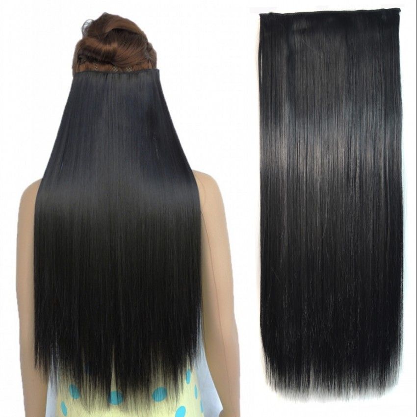 hair piece extensions clip in