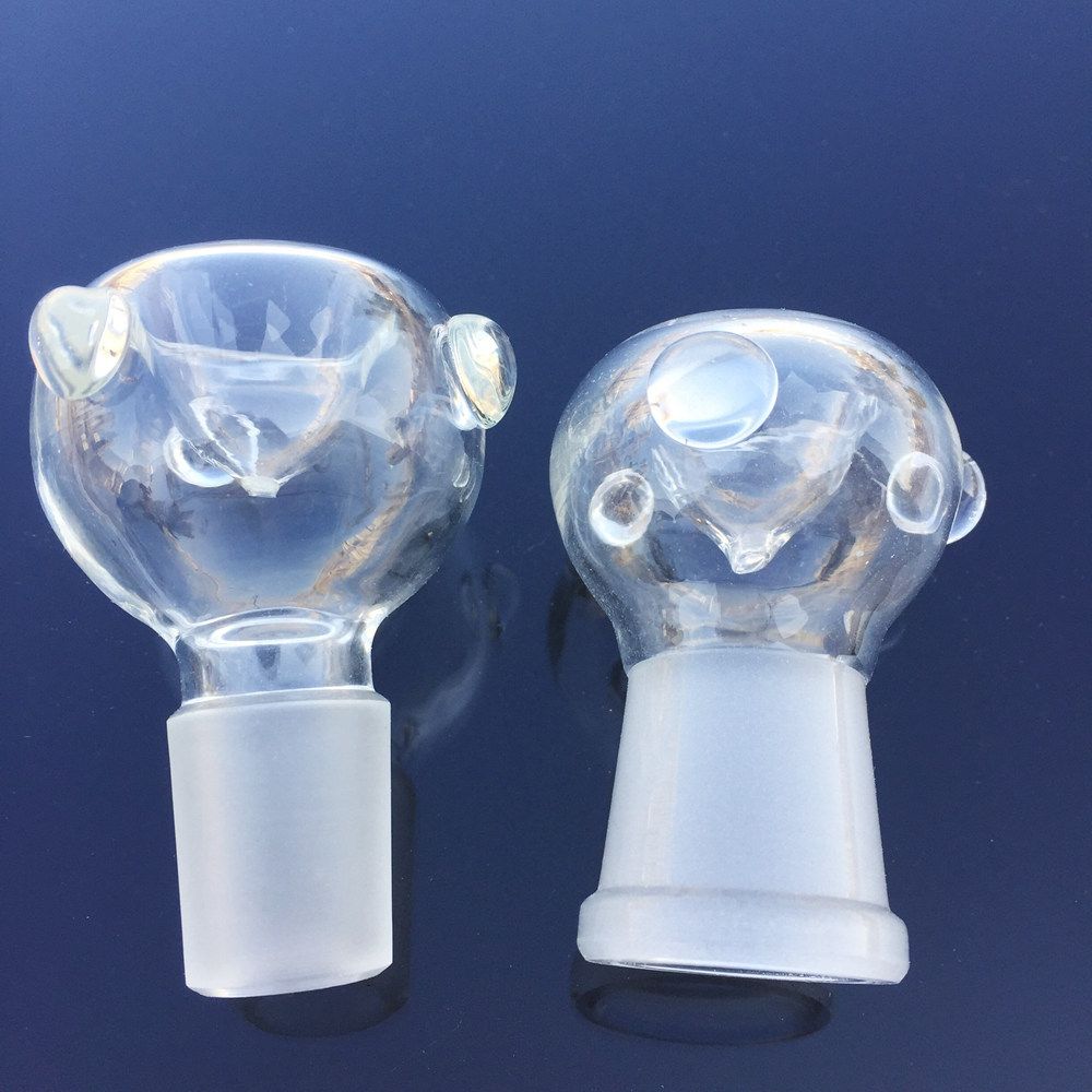 2020 In Stock Different Size Bongs Accessory With 14.5mm 18.8 Female Male Joint Bowl For Smoking
