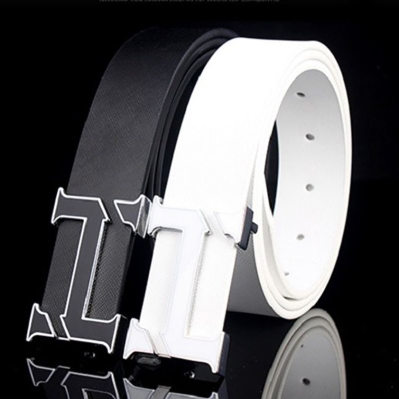 Wholesale White H Designer Luxury Brand Belts For Mens Genuine Leather Male Women Casual Jeans ...