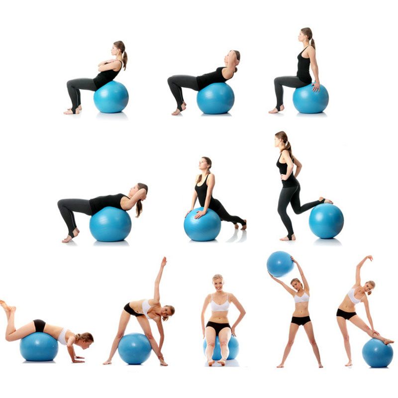 Exercise Ball Anti Burst Yoga Ball Balance Ball For ...