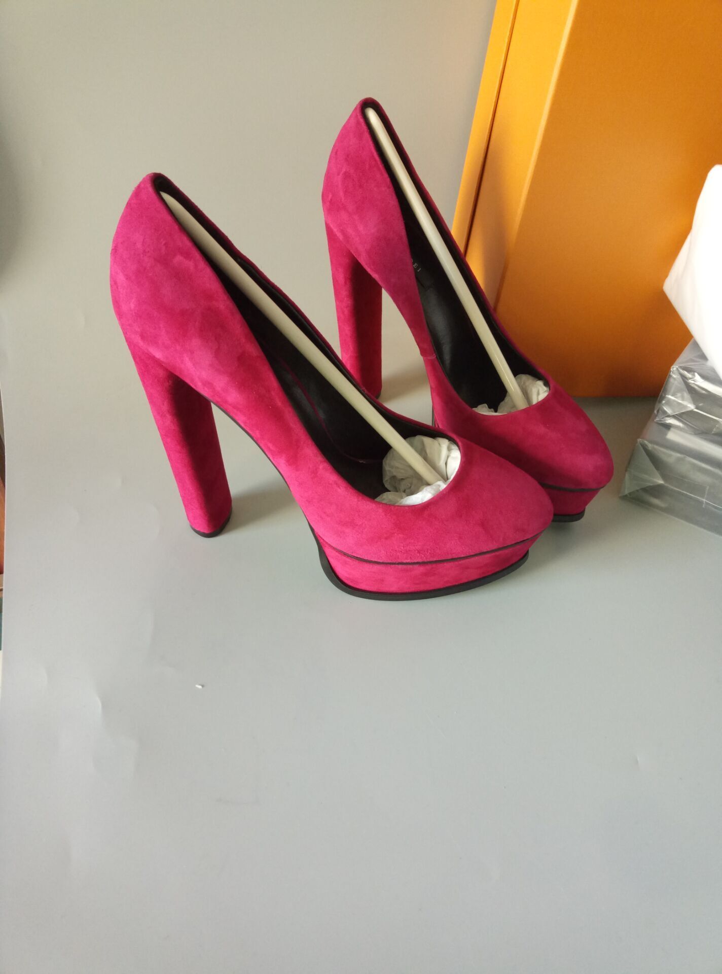 2017 Big European Style Luxury Designer Shoes High Heeled Shoes, Dress