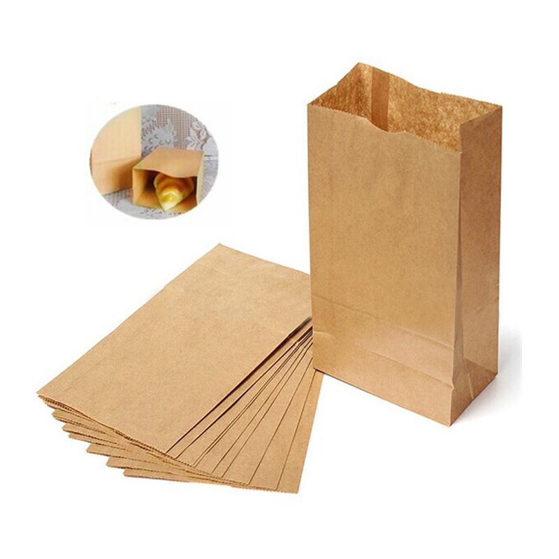 Acheter / Sacs En Papier Brun De Kraft Sacs D'emballage De Boulangerie