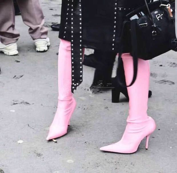 knee high boots in the spring