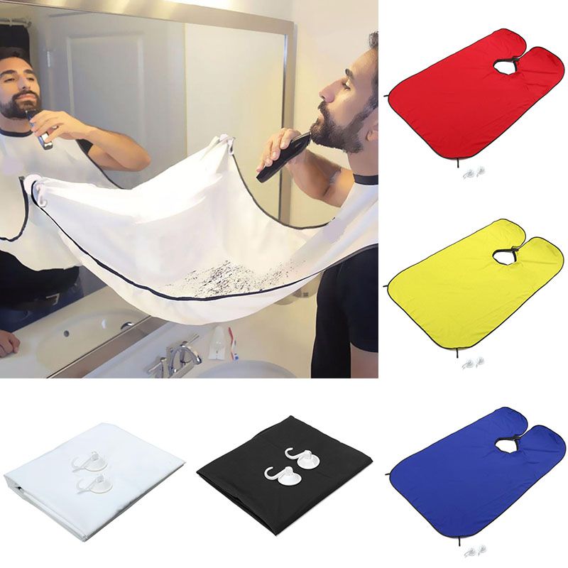 Waterproof Men Beard Apron Brief Design Trim Catcher Cape Sink Shaving Trimming Cleaning Tools