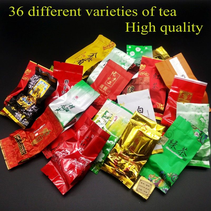 2020 36 Different Flavors Famous Chinese Tea Milk Oolong Tea Dahongpao