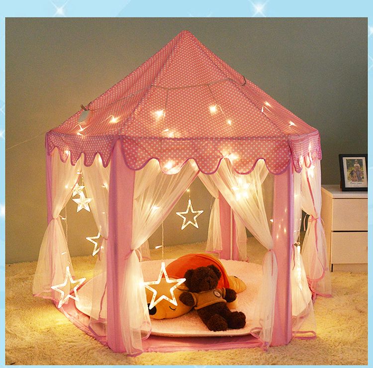 Attractive Tents For Kids Part - 7: Portable Kids Play Tents Ultralarge Fencing For Children Baby Fence Girls Princess Castle Indoor Outdoor Toys House Playpens Toddler Tents Baby Play Tent ...