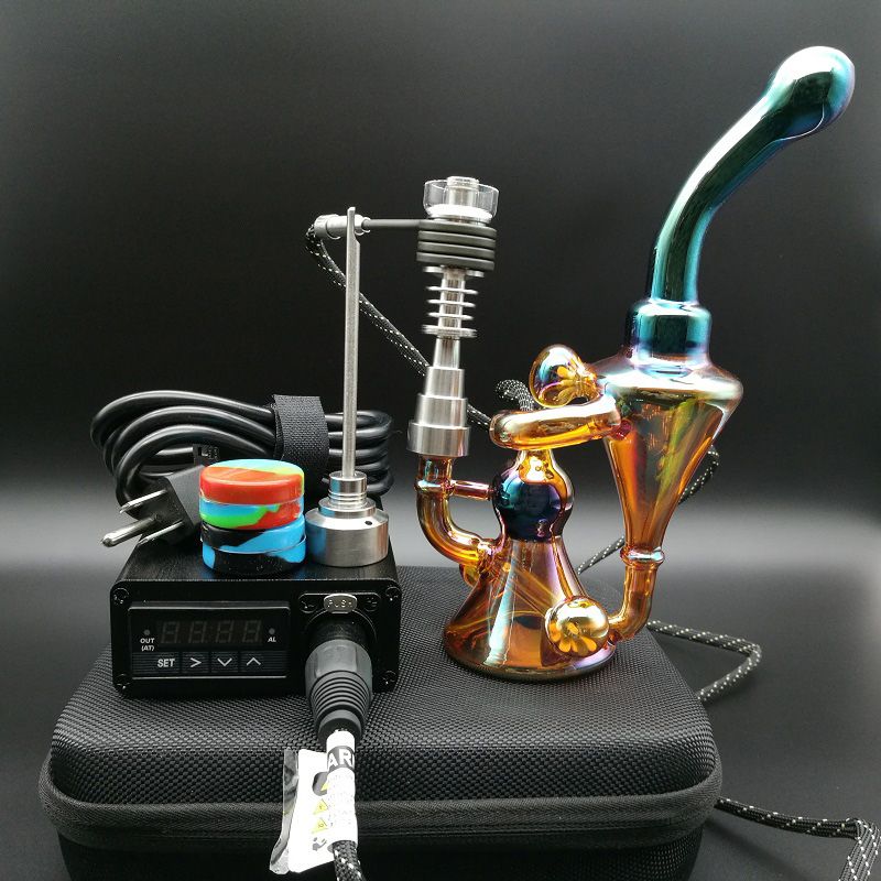 2019 New Arrive E Digital Nail Kit Electric Dab Nail TC PID Box Dabber