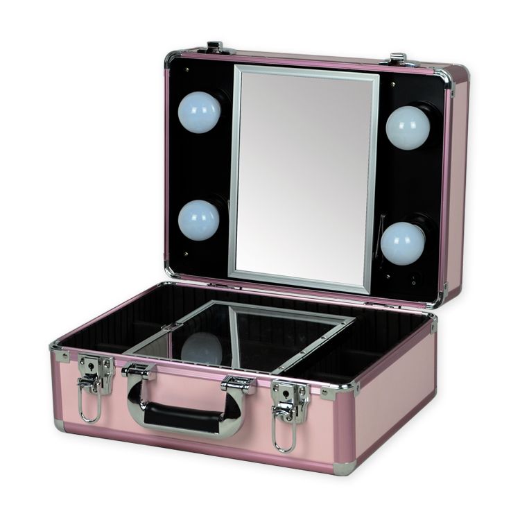 2019 Whole 2018 New Type Make Up Vanity Box Case Contouring 2019 Whole 2018 New Type Make Up Vanity Box Case Contouring Beauty Kit Gift Set Mirror Storage 10 With Yellow Or White Light From Murie