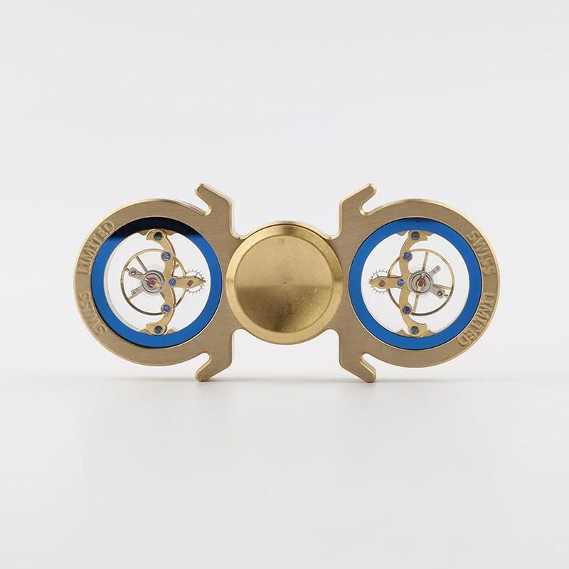 New Swiss Watch Movement Styles Tri Spinner Fid Toy Brass Hand