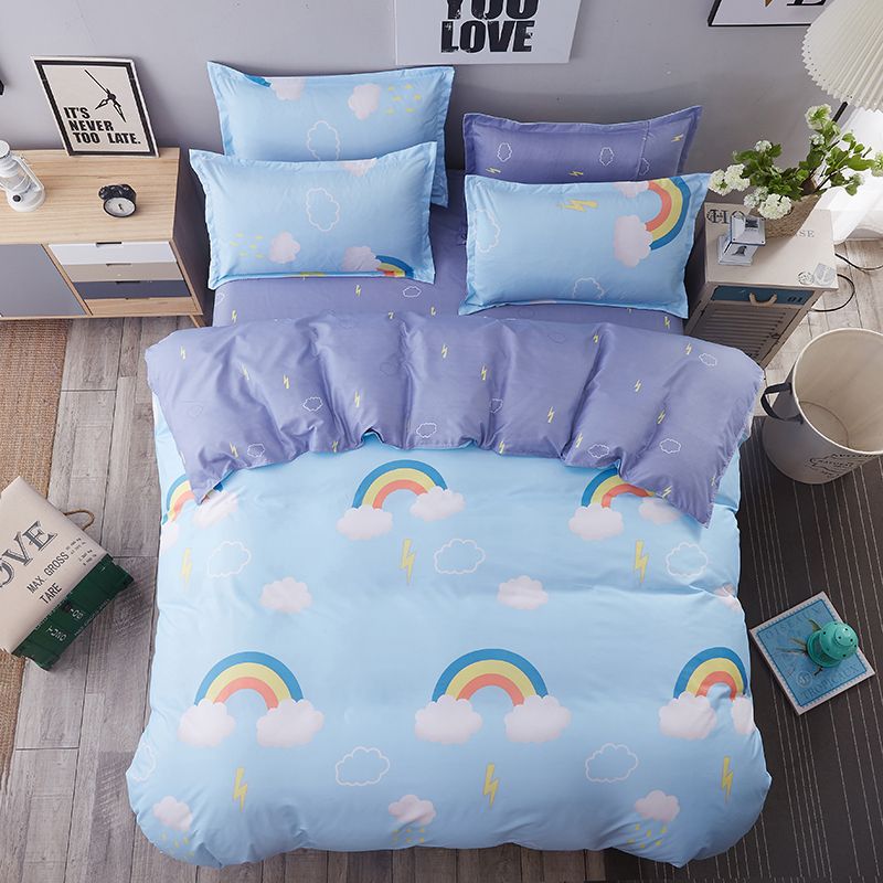 cloud bed sheet