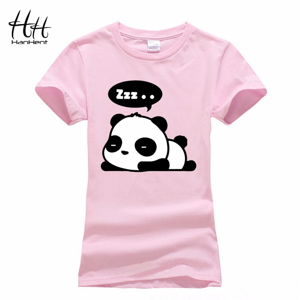Wholesale Hanhent New 2016 Lovely Panda Print T Shirt Women Cool Punk Animal Fashion Short Sleeve Shirts For Cute Tops Tees Tb0480 Vintage Wholesale Hanhent New 2016 Lovely Panda Print T Shirt Women Cool Punk Animal Fashion Short Sleeve Shirts For Cute Tops Tees Tb0480 Vintage