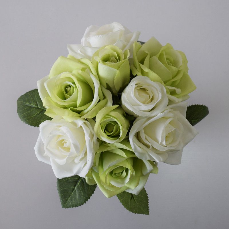 Acheter Livraison Gratuite Personnalisé Soie Fleur Broche Bouquet Bouquet De Mariage Buque De Casamento Ramos Fleurs De Mariage Bouquet De Mariée De