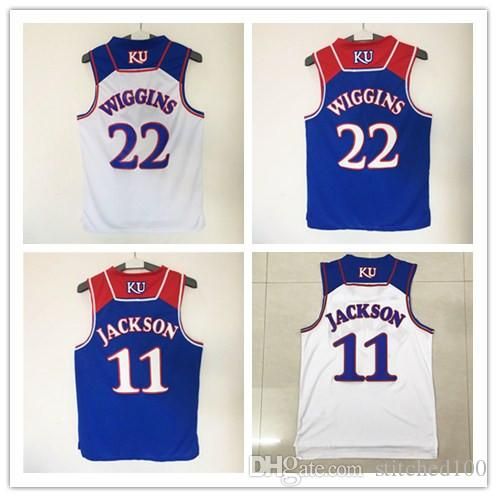 kansas jayhawks wiggins jersey