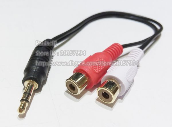 2019 1/8 3.5MM Stereo Male To Dual Red White RCA Female ... female 1 8 jack wiring 