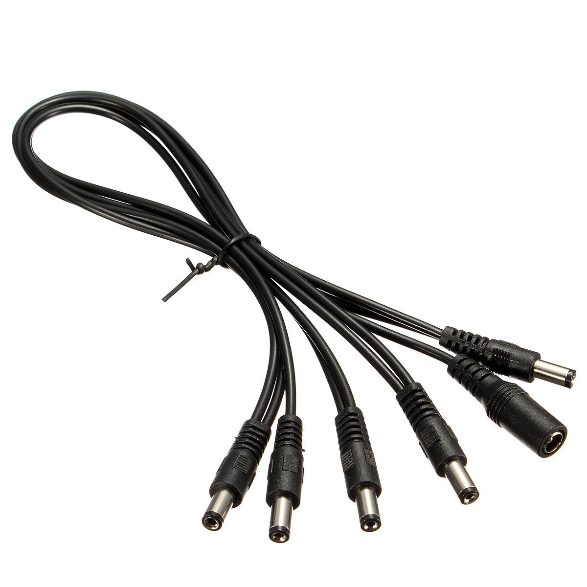 2020 5 Way Guitar Effect Pedal Daisy Chain Power Supply Cable Splitter