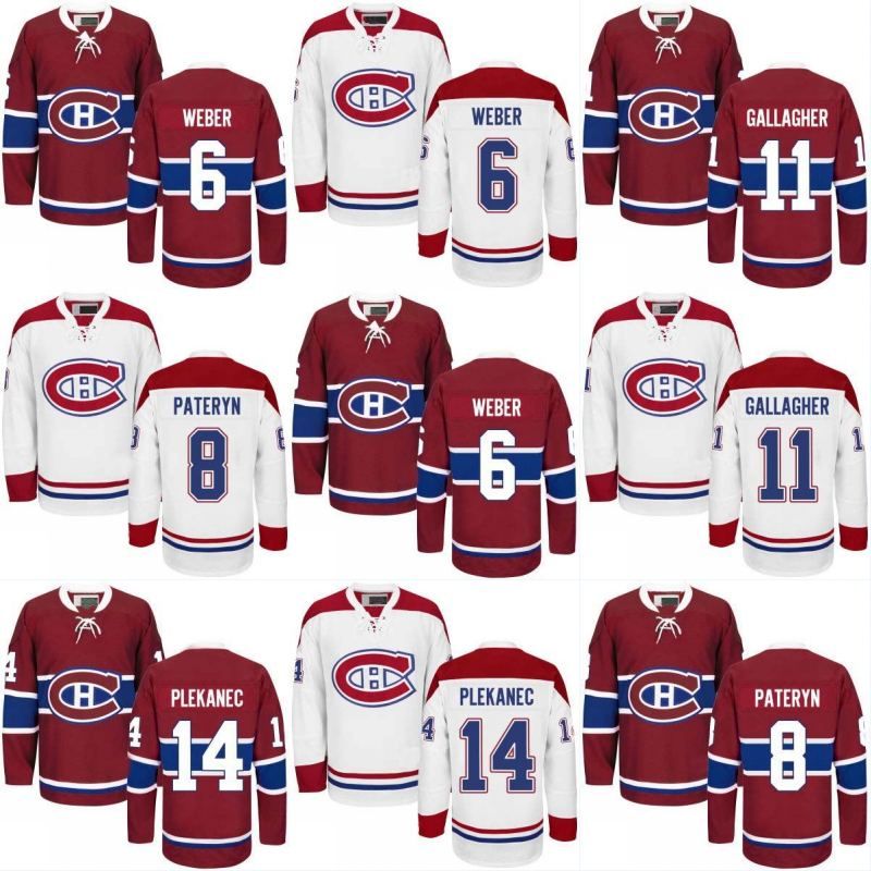 2018 Montreal Canadiens Jersey 35 Al Montoya 41 Paul Byron 43 Daniel