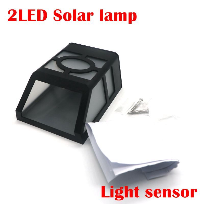 2019 Solar Powered Wall Mount 2leds Lantern Led Light Outdoor 2019 Solar Powered Wall Mount 2leds Lantern Led Light Outdoor Landscape Garden Lamp Walkway Park Path From Umlight1688 4 03 Dhgate Com