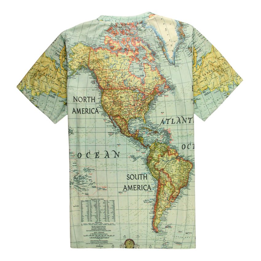 world map to print