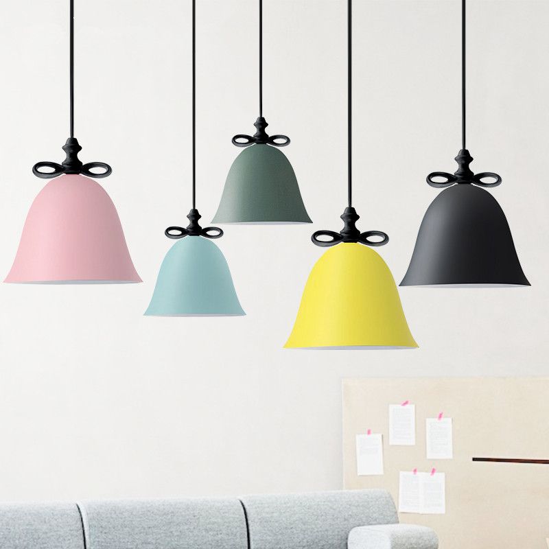 Modern Colorful Bow Tie Pendant Light Creative Lamp Modern Colorful Bow Tie Pendant Light Creative Lamp Bedroom Hanging Restaurant Home Fixtures Ceiling Lighting