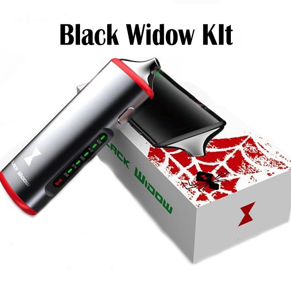Authentic Black Widow 3 in 1 Kit Dry Herb Vaporizer Wax Oil Kit 3 In 1