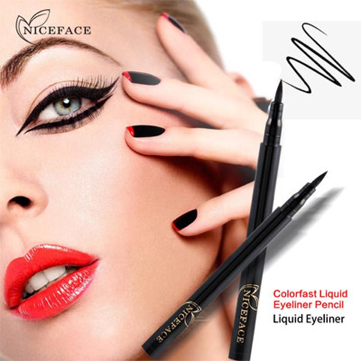 Niceface Brand Pro Makeup Eyeliner Waterproof Long Lasting Eye Liner