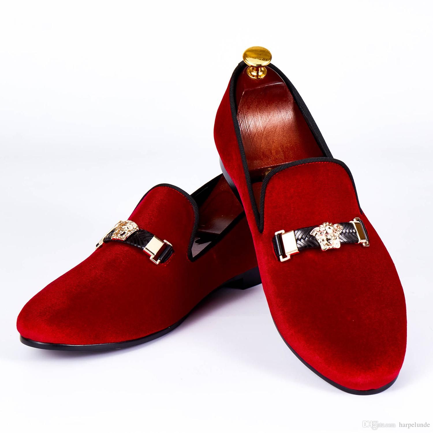 red dressing shoes for mens