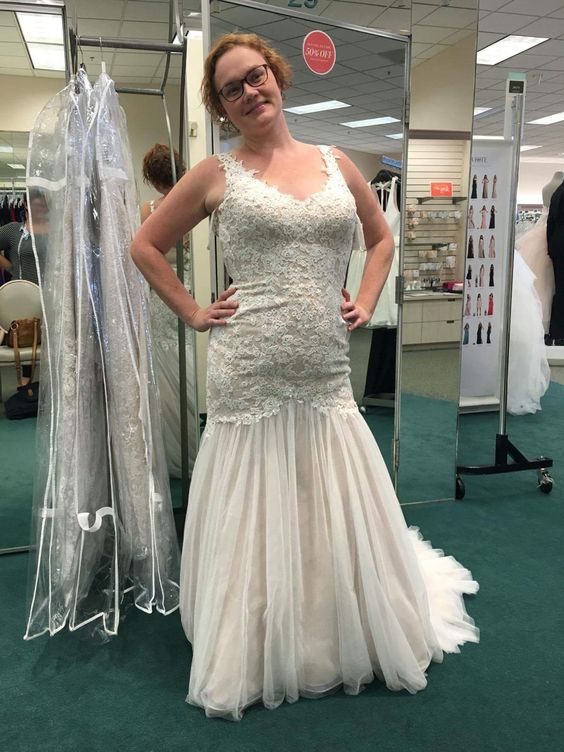 Trumpet Lace Wedding Dress