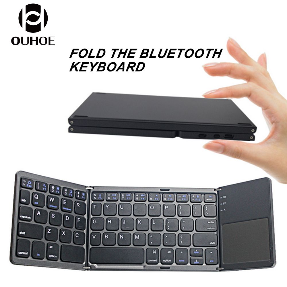 Pocket Folding Keyboard Wireless Bluetooth Keyboards 3.0 Universal Mini