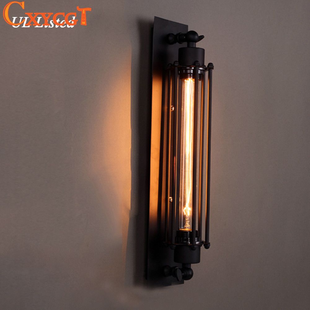 Best Vintage Industrial Iron Wall Sconces Lighting Lamp Light Best Vintage Industrial Iron Wall Sconces Lighting Lamp Light For Bedroom Kitchen Corridor Flute Retro Style Under 50 25 Dhgate Com