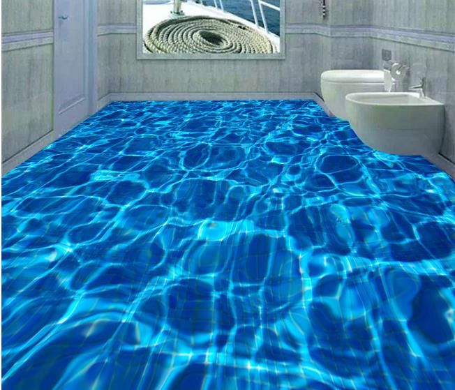 compre baldosas de agua de la piscina pintura decorativa papel pintado impermeable para la pared del bano a 51 4 del chinahomegarden dhgate com