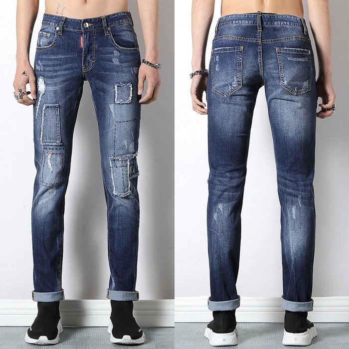 Levi's Patchwork Jeans in Blue for Men