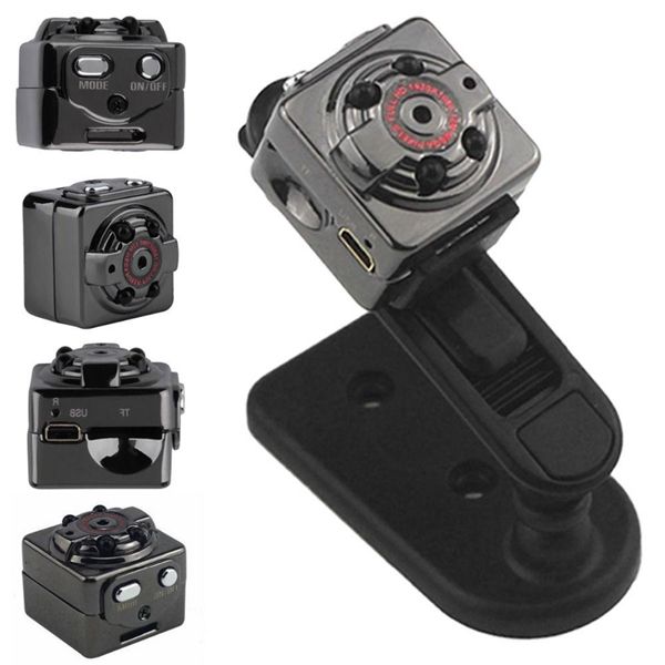 Full HD 1080p Mini DV SQ8 Sport DVR-kamera med infraröd natt Vision Rörelse Detection Digital Voice Video Recorder PC Webcam