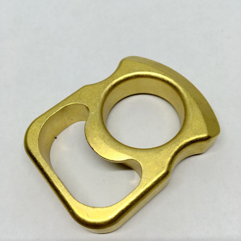 2019 EDC Gear Brass Knuckles Camping Keychain Pocket Tool 12MM