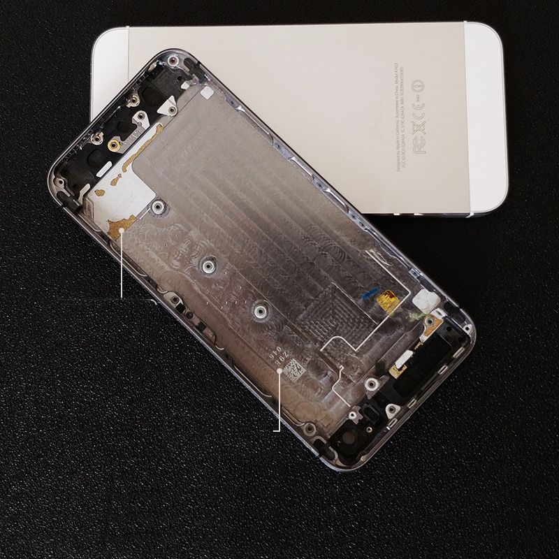 2019 For IPhone 6 6 Plus Back Housing Cover Case Back Door Replacement Cell Phones Parts Black