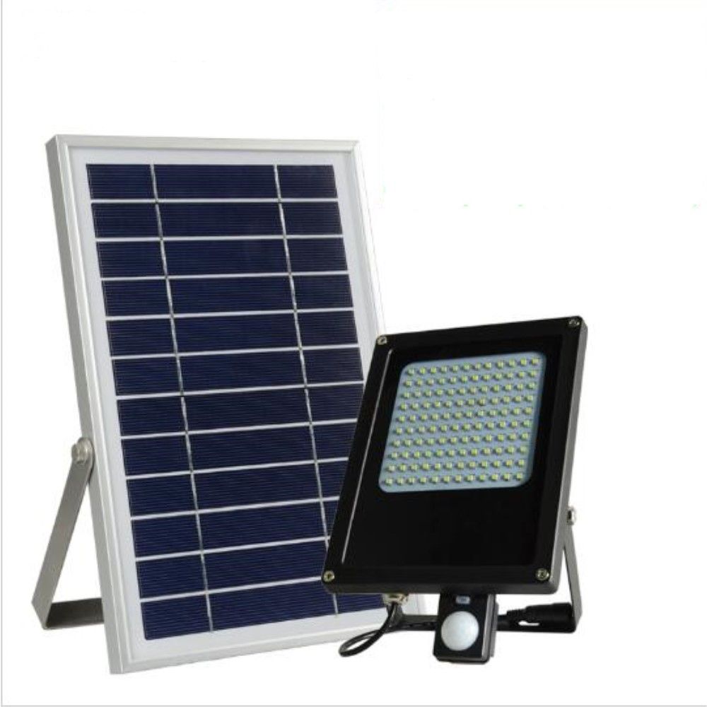 N500e 120leds Smd3528 15w Motion Sensor Garden Outdoor Solar Power Led Light Floodlight Garage Safety Lamp