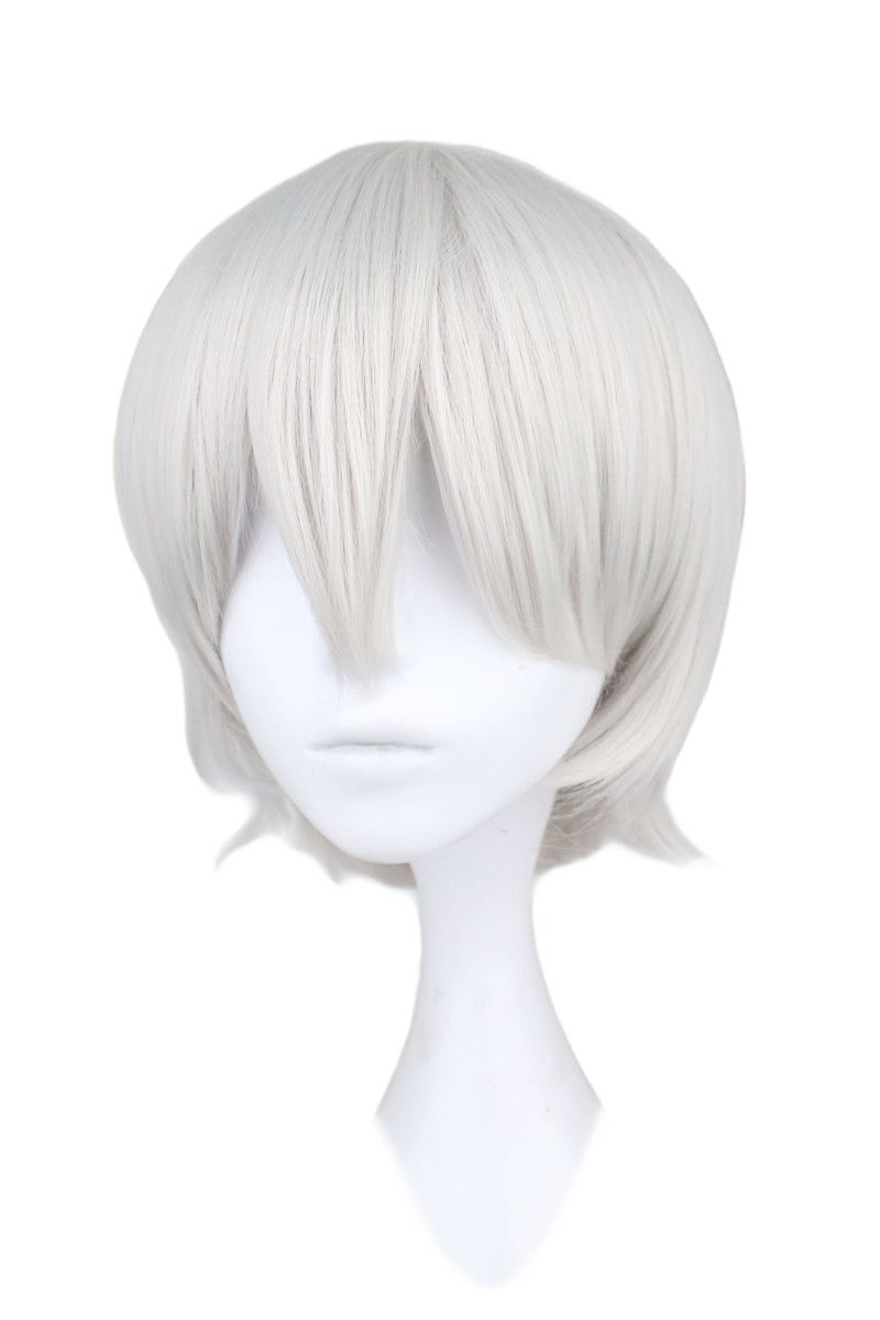 perruque blanche cosplay