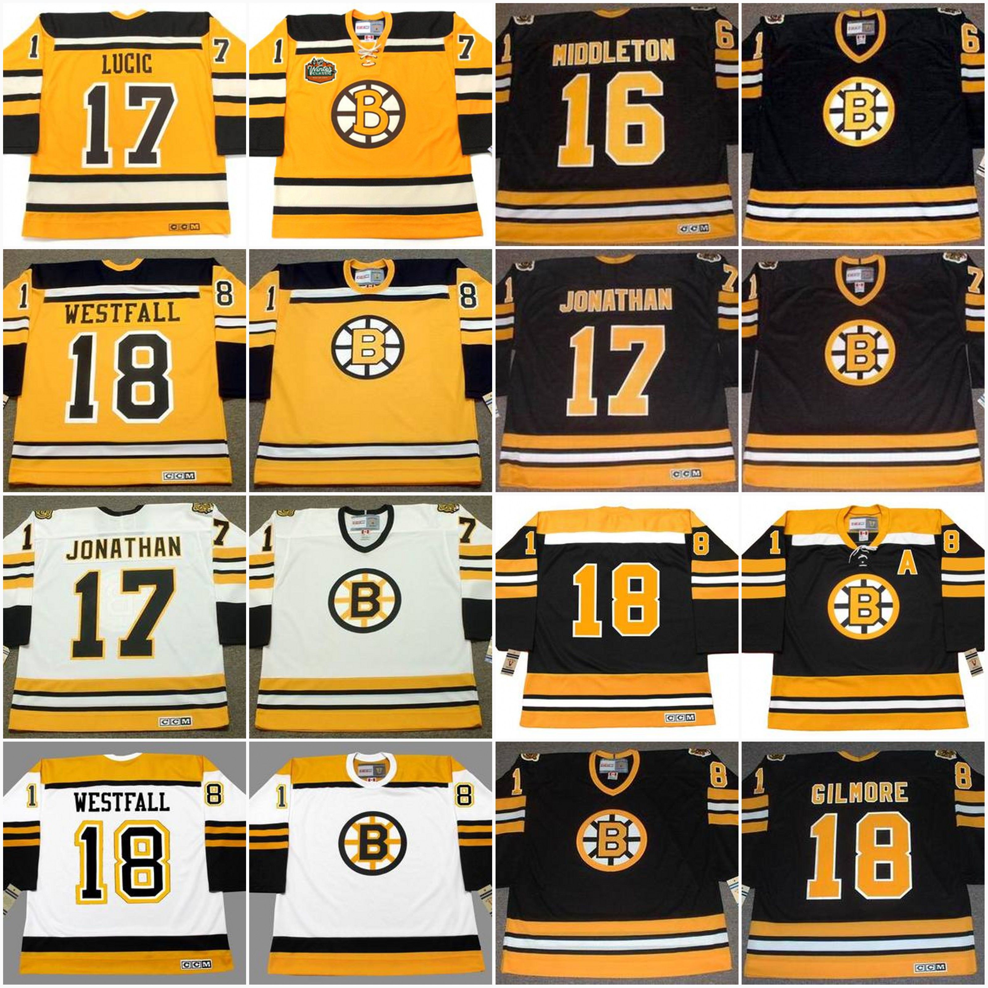 boston bruins jersey numbers