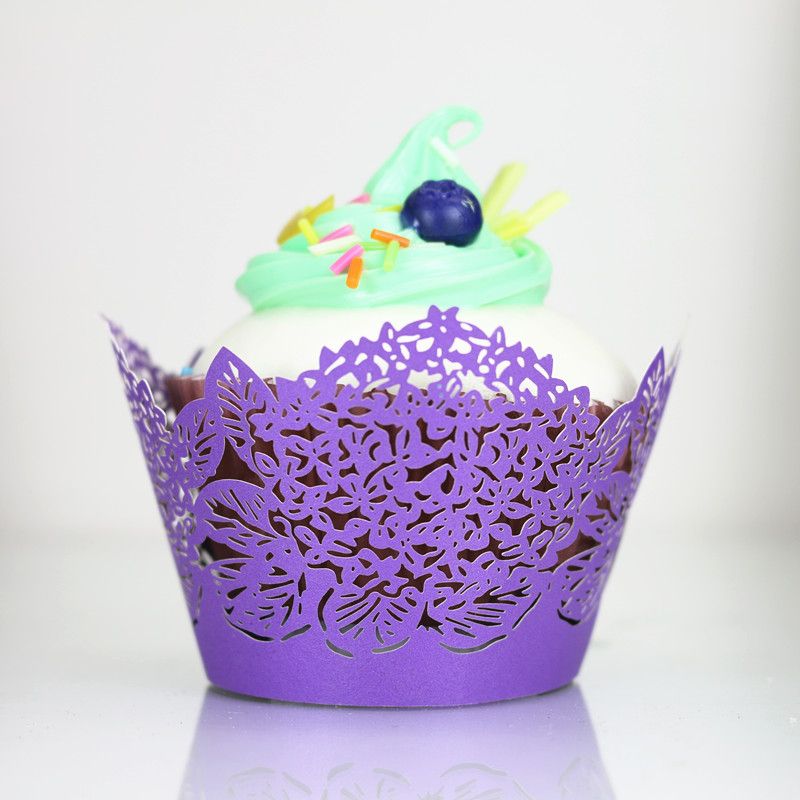 Brown Cupcake Box Thanksgiving Wed Cupcake Wrapper Rustic