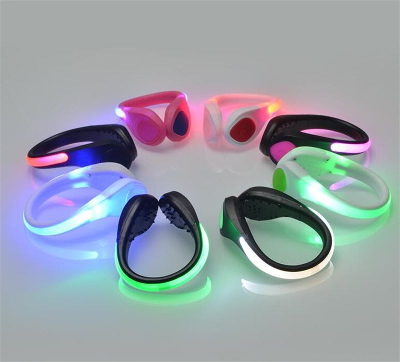 LED Luminous Shoe Clip Light Night Safety Warning LED Bright Flash