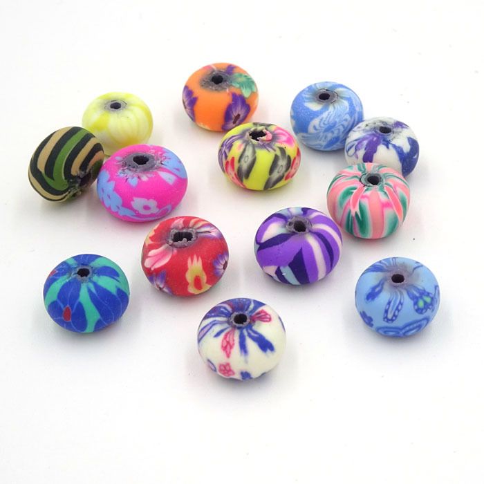 2019 6*9mm Mix Diy Beads Of Polymer Clay Wholesale Bulk Bead Creation