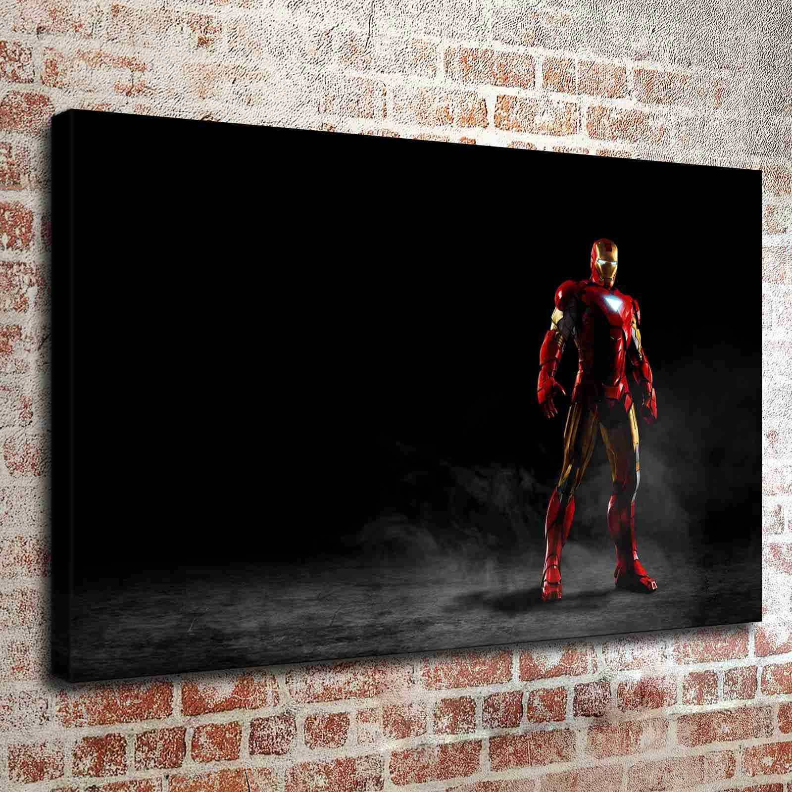 No Frame Iron Man Hd Canvas Print Wall Art Oil Painting Pictures Home Decor Bedroom Living Room Kitchen Decoration
