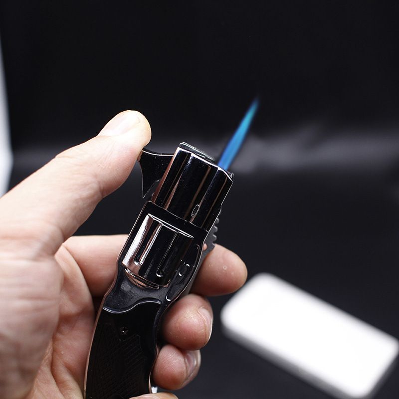 2019 805 Multi Function Metal Smoking Lighter With Knife Knives Butane Lighters Chrome Lighters