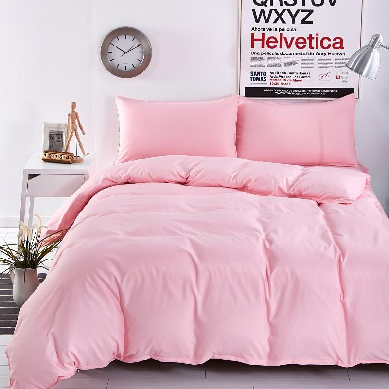 home textiles bedding sets simple color green gray striped bed sheet pink striped bed sheets