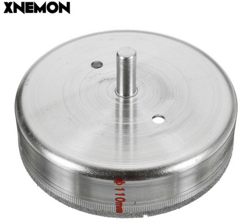 2019 Xnemon 110mm 4 3 8 Inch Diamond Coated Drill Bit Hole Saw 2019 Xnemon 110mm 4 3 8 Inch Diamond Coated Drill Bit Hole Saw Core Drills Marble Tile Suitable For Use In On Glass From O Wei